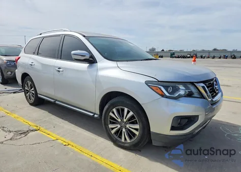 2017 Nissan Pathfinder Sv из США, поврежденный, VIN 5N1DR2MN0HC673675